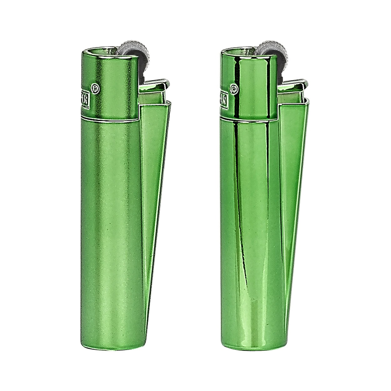 Clipper Large Metal Aanstekers "Mint Delight" Display (12 Stuks) - Afbeelding 3