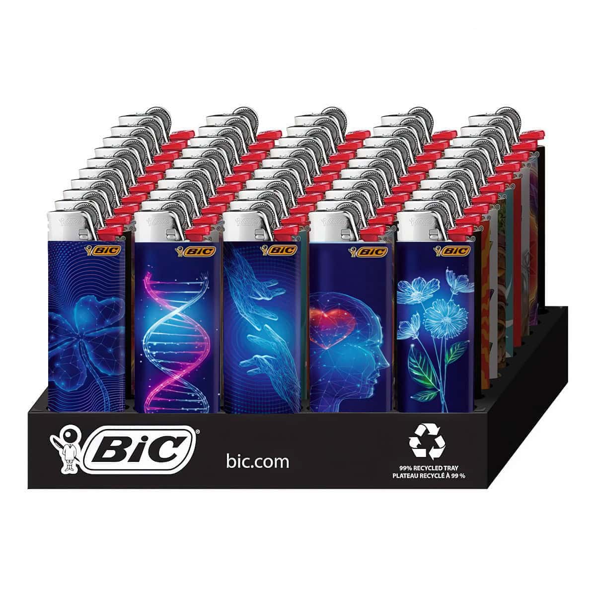 BIC® Maxi J26 aanstekers - Wireframe - Display (50 stuks)